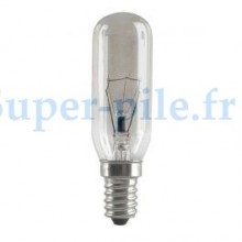 ampoule tubulaire Clara 40W E14 230V Ø28mm 400 lum.