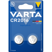 Varta lithium CR2016 (blister de 2)