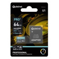 Carte micro SD 64GB + adapt SD