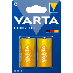 Blister de 2 piles LR14 - C Varta Longlife