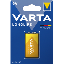 Pile 6LR61 - 9V Varta Longlife