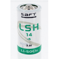 1 pile Saft format C 3.6V 5.5Ah
