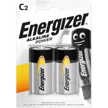Piles alcalines LR14 - C Energizer Alkaline  Power (blister de 2)