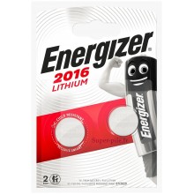 Energizer lithium CR2016 (blister de 2)