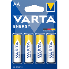 Piles alcalines AA Varta Energy (blister de 4)