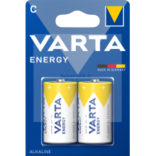 Piles alcalines LR14 - C Varta Energy (blister de 2)