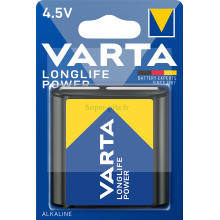 Blister de 1 pile alcaline 4,5V – 3LR12 Varta Longlife Power