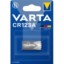 Pile lithium photo 3V CR123A Varta