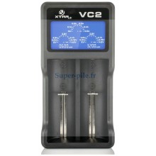 XTAR VC2 CHARGEUR LI-ION