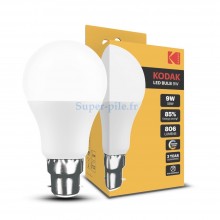 Kodak ampoule LED Std A60 9W B22 2700°K